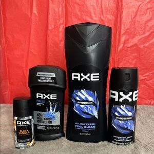 AXE Phoenix Men's Grooming Cleanser Collection - Black and Blue